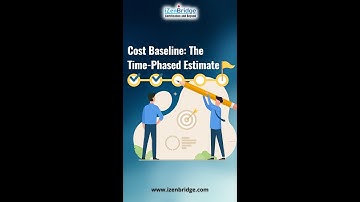 Project Cost Management for PMP : Cost Baseline: The Time-Phased Estimate -  Episode 40 #4