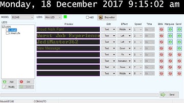 Mail Received! - LED Name Badge Review!