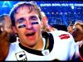 Drew Brees and his Super Bowl "Disney" moment after the victory! I'M GOING TO DISNEY WORLD!