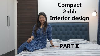 2 bhk home interior design | Bedroom & Kitchen interior design ideas for small house Part 2