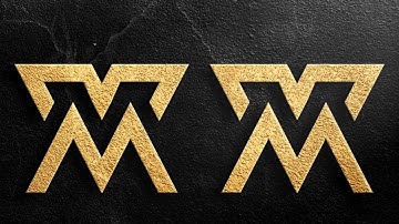 M+M LETTER  Mockup Professional Logo CorelDraw Tutorial | Nabeel Graphics | Best Corel draw Tutorial