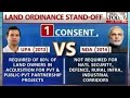 Govt Could Retreat Land Ordinance