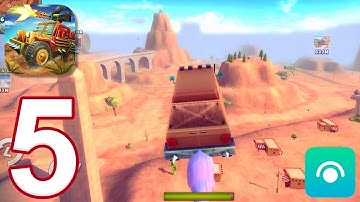 Zombie Safari - Gameplay Walkthrough Part 5 - Canyon Completed (iOS, Android)