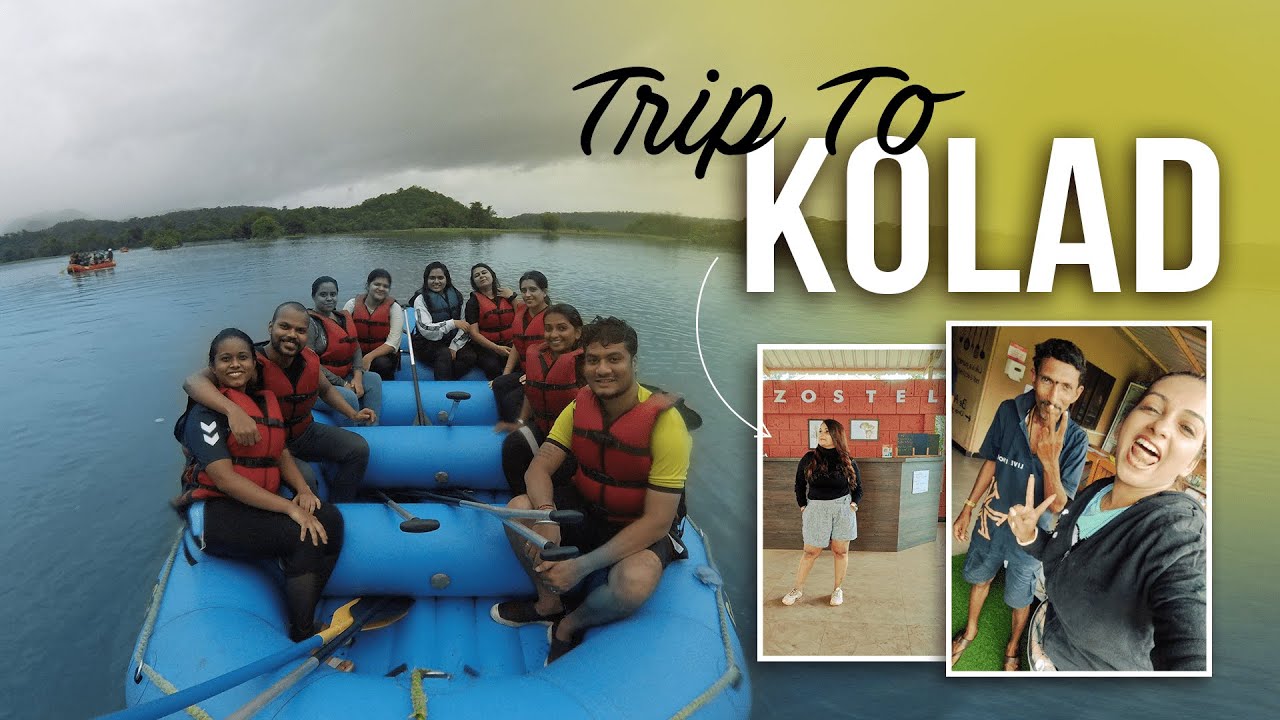 Kolad Trip From Mumbai 2021|Zostel Kolad Tour \U0026Tariff|River Rafting|Budget Weekend Getaway|Bike Ride