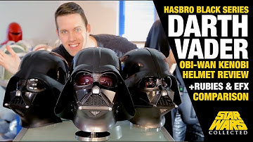 Black Series Darth Vader Helmet Review + Rubies & EFX Comparison