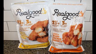 Real Good Foods Co. Lightly Breaded Chicken Strips & Chicken Nuggets Review