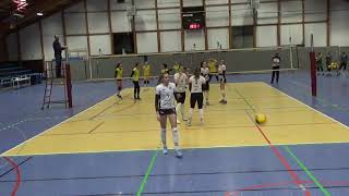 2020 Hermes Oostende - Ladies Volley Limburg Opposite Merle Baasdam Yellow #7.