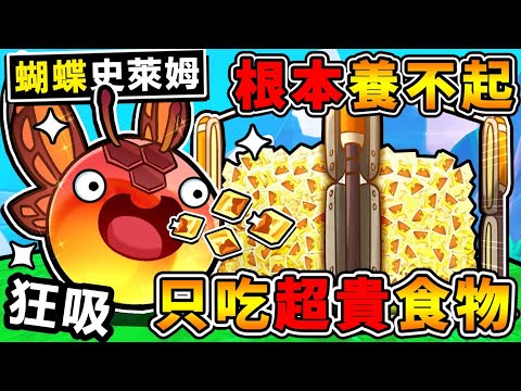 【史萊姆農場２】破產啦😂全新❤蝴蝶史萊姆⭐全遊戲【最難養品種】只吃最貴食物 !! 掉下超深樹洞【發現❤全新花蜜!?】通通抓回家 !! 中文劇情《Slime Rancher 2》全字幕 !!