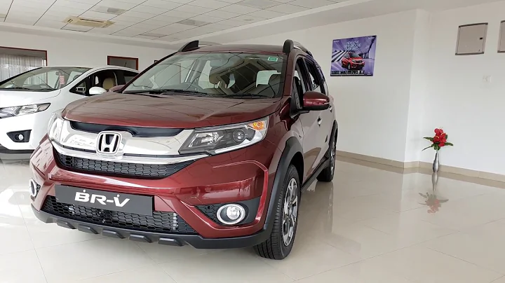 2018 Honda BR-V Automatic | Exterior and Interior 4K 60FPS | Carnelian Red Pearl