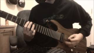 Cryptopsy - Emaciate guitar cover