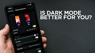 Is Dark Mode Better For You?
