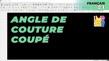 Français - Cut Seam Angle | TUKAdesign Video Help | CAD Pattern Making Software | French