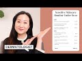 Sensitive skin routine for less then 100 from a dermatologist  dr jenny liu