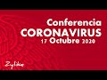 Conferencia de Salud Coronavirus 17 Octubre 2020