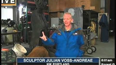 Sculptor Julian Voss-Andreae