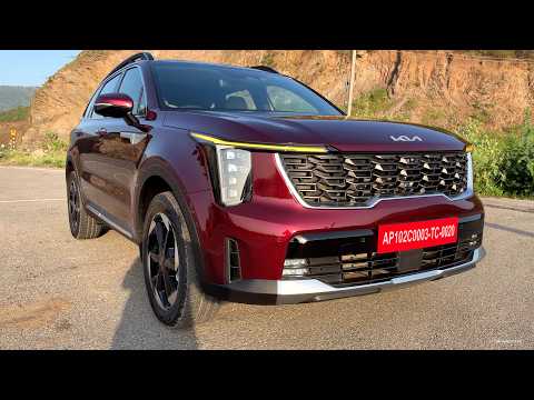 Kia Sorento 4X HTX (A) AWD/Black Line 2026- ₹40.3 lakh | Real-life review