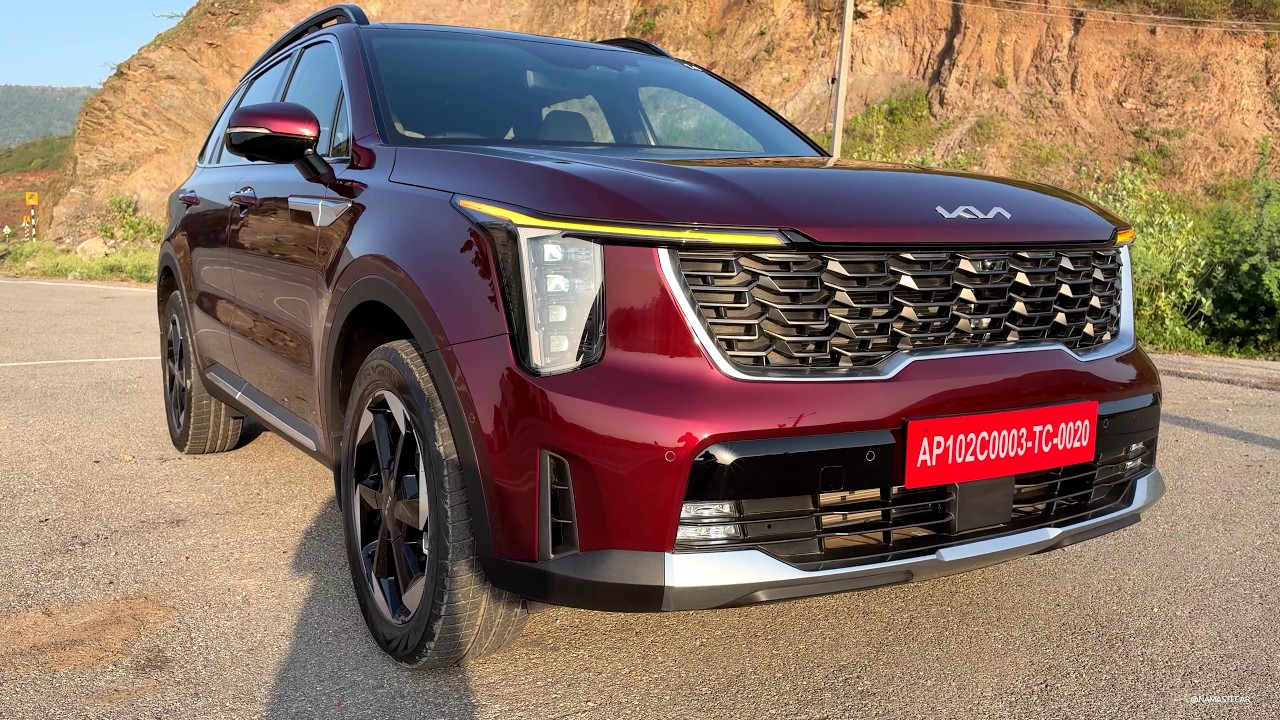 Kia Sorento 4X HTX (A) AWD/Black Line 2026- ₹40.3 lakh | Real-life review