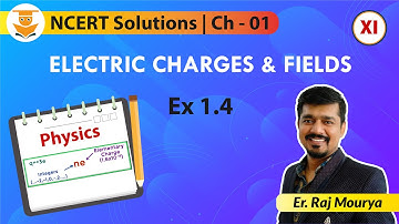 NCERT Solutions Class 12 Physics | Chapter - 1 Electric Charges and Fields Ex 1.4