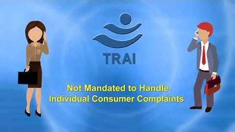 A Video on Grievances Redressal Mechanism by TRAI
