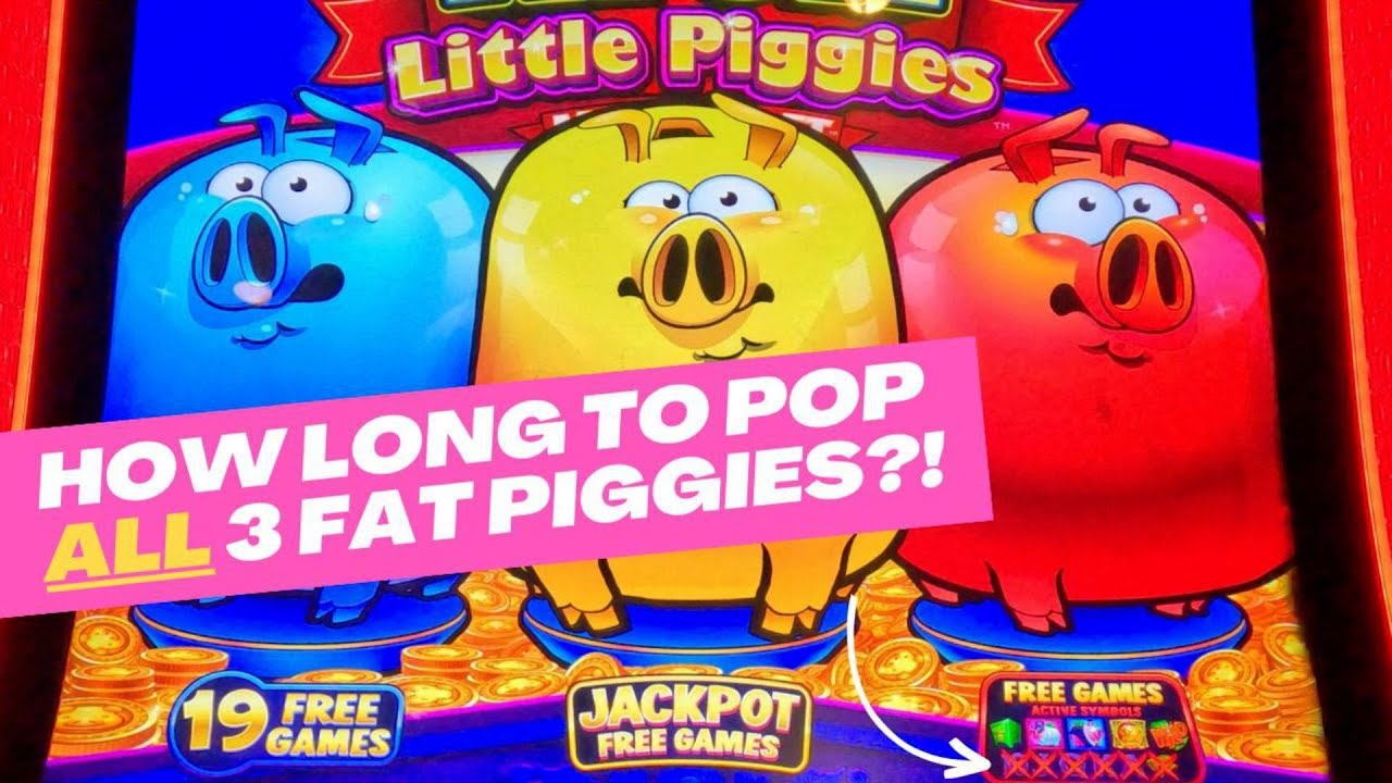 How FAT do these Rich Little Piggies 🐷 need to get before they POP for a JACKPOT?!