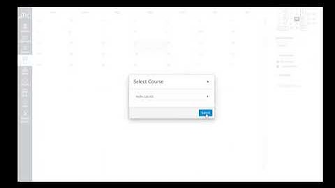 Making an appointment in Canvas - students