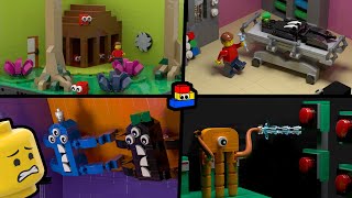 Garten of Banban 3 LEGO Playsets // PART 2: Toadster's Jail, Nabnaleena's Medical Room, and more!