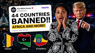 44 Countries BLOCKED ⛔️ Africa AND MORE TRAVEL BAN 👀🔥