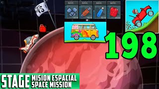 Hill Climb Racing - Hippie Van In Space Mission - Gameplay Walkthrough Part 198 Android,Ios