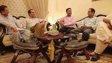 Iftar at Prof. Arshad Javed with Qasim Ali Shah, Cabir Chaudhry and Others