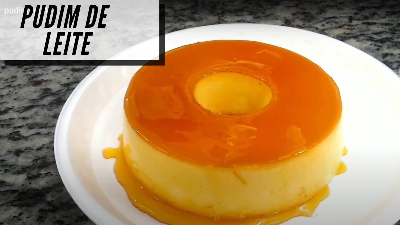 Receita Fácil do Melhor Pudim de Leite Condensado | Chef Marcos Aurélio