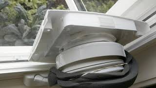 Install/Mount Window Air Conditioner with CLEAR plastic PLEXIglass! Better than WOOD...