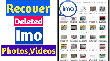 How to Recover Imo Deleted Photos | Imo Delete Photo Recovery