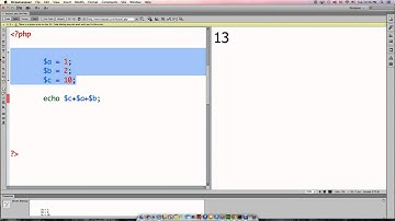 บทเรียน PHP ตอนที่ 1 : เริ่มต้นเขียน PHP และ รู้จักกับการสร้างตัวแปรในเบื้องต้น