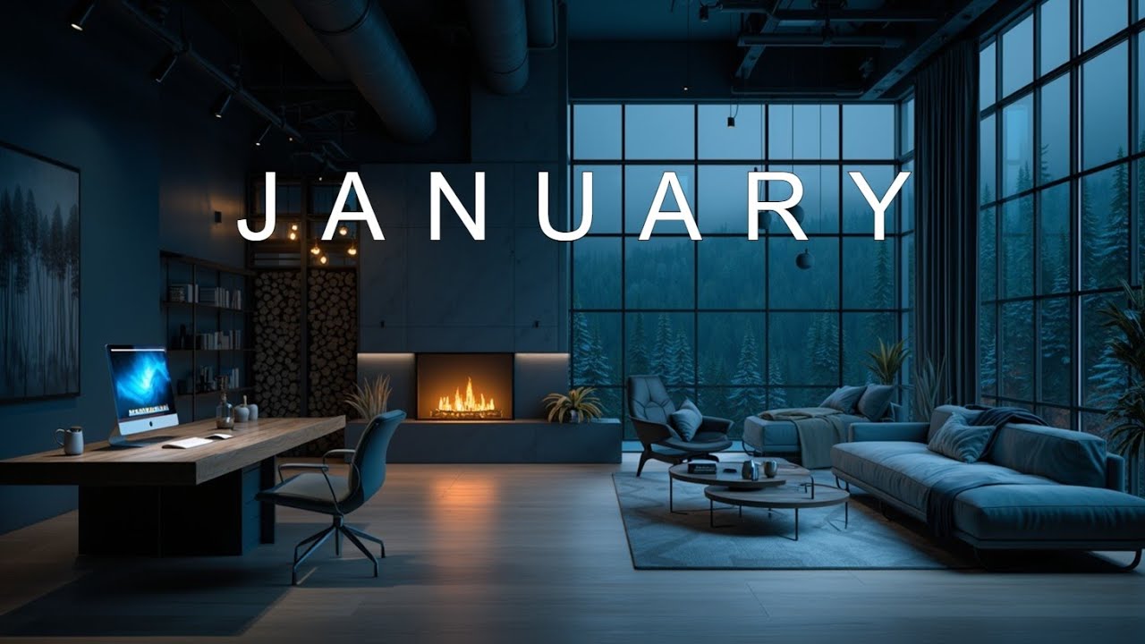 Музыка для глубокой работы ~ Зимний микс для кодирования и учебы