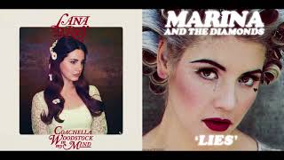 Coachella - Lies In My Mind - Marina and the Diamonds & Lana Del Rey (Mashup)