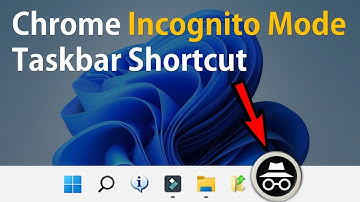 How to Create Google Chrome Incognito Mode Taskbar Shortcut