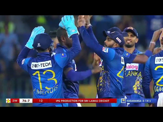 Sri Lanka seal T20 series vs Zimbabwe with dominant win | 3rd T20I Highlights class=