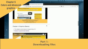 Chapter 6: Colors and advanced graphics in R