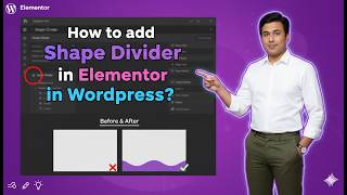 How to add Shape Divider in Elementor in Wordpress?