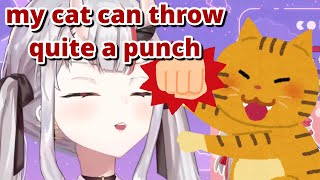 Ayames Cat is a Boxer [Hololive/EN Subbed] @TheNeCafe