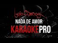 BAJO SUEÑOS - Nada De Amor (Karaoke)