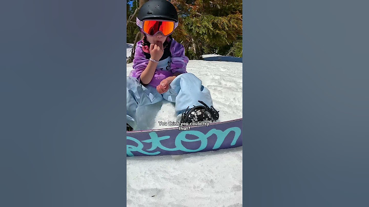 USING TOYS to teach kids snowboarding tricks