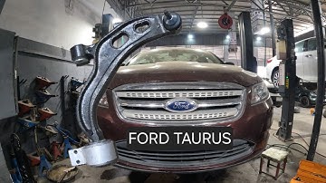 front control arm and ball joint replacement ... ford taurus