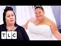 Jo  al give a helping hand to an anxious bride and her sparkly desires  curvy brides boutique