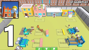 Pro Builder 3D Part 1 - Gameplay Walkthrough ( Android iOS )