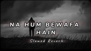Na Hum Bewafa Hain [Slowed Reverb] #merehumsafar #nahambewafahain #sleepmusic #lofimusic