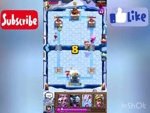 Clash royale-პირველი ვიდეო, არენა8დან