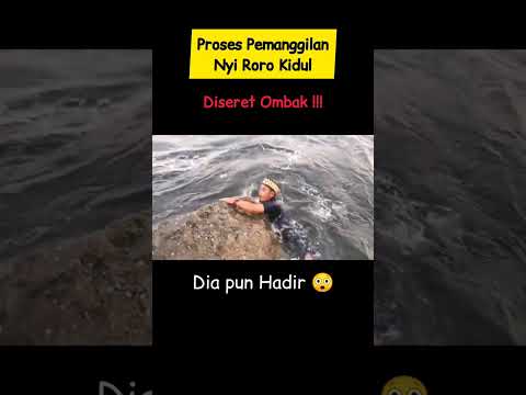 Penampakan Nyi Roro Kidul Ratu Pantai Selatan #shorts #tiktok #kisahnyata