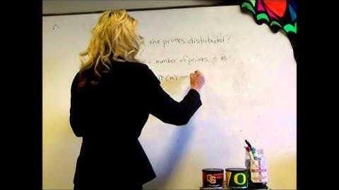 Number and Distribution of Primes