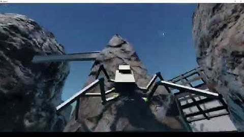 Insect walker prototype: climbing walls